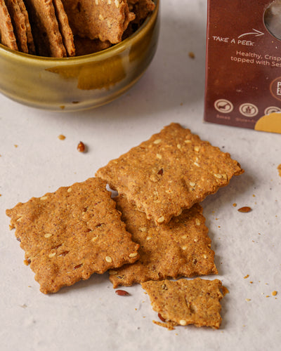 Almond Sesame Crackers (80gm)